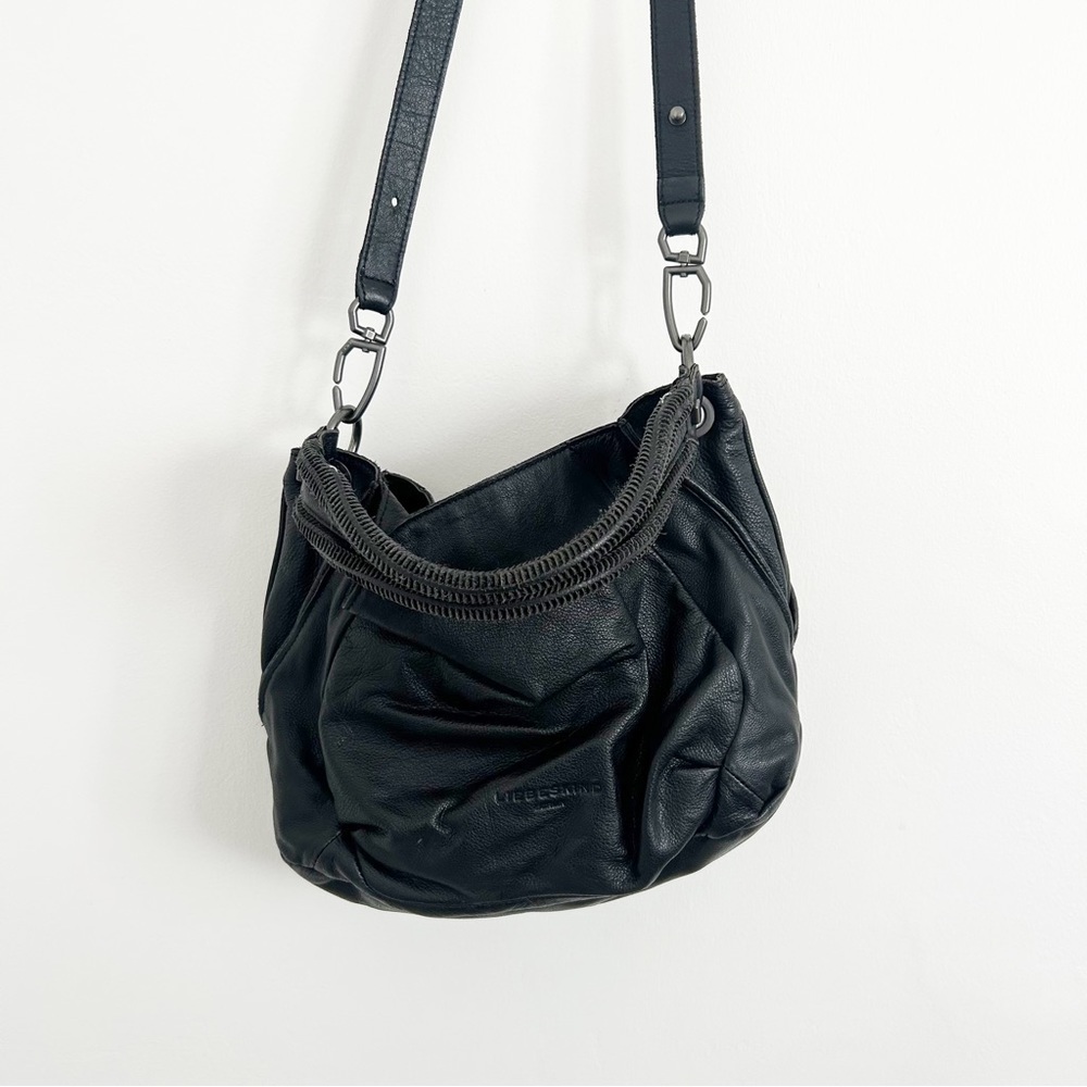 Liebeskin Berlin Black Genuine Leather Handbag - Picture 3 of 11
